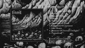 EDOMA - Immemorial Existence (Full Album Stream) Black Metal | Death Metal