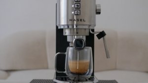 Видеоинструкция к рожковой кофеварке HASEL HCM-1101 espresso expert