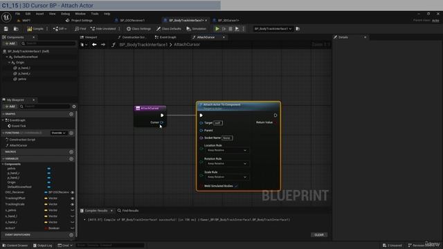 16 -3D Cursor BP - Attach Actor