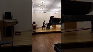 К. Черни « Этюд N4» опус 299, М. Мошковский «Виртуозный этюд g moll” опус 72. Дегтярёва Евгения