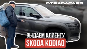 Выдаём клиенту Skoda Kodiaq SpotLine 2 plus 2024