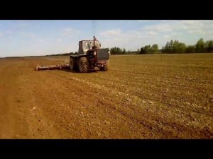культивация на тракторах т 150 посевная в самом разгаре