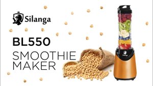 Как блендер Silanga BL550 Smoothie maker справляется с горохом.