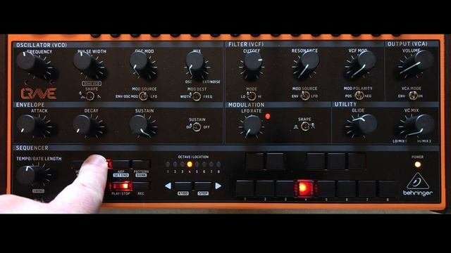 Behringer Crave Tutorial #12 - Sequencer (part 2)