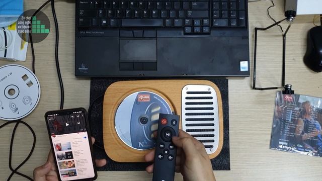 🔊 Độc đáo - Chiếc loa di dộng không dây kèm máy chơi nhạc ổ CD - S50 Wireless CD Player смотреть онлайн