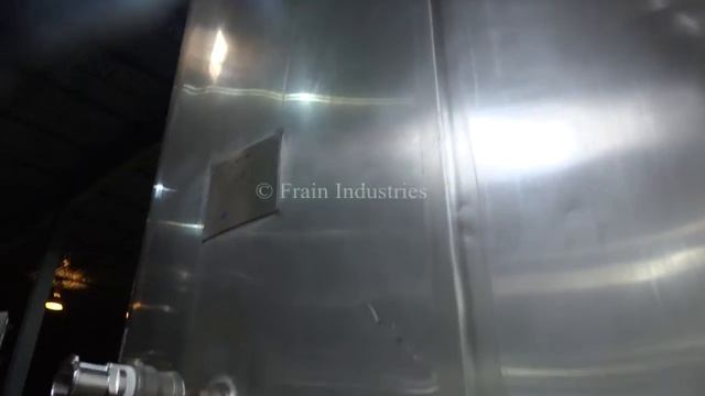 Cherry Burrell Stainless Steel Jacketed and Insulated Tank Demonstration