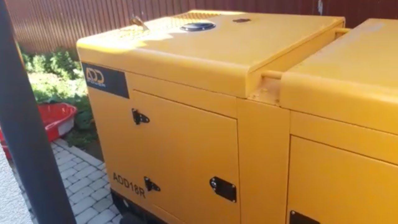 Дизель генератор 13 кВт ADD18R. Резервное энергоснабжение, производитель ADD Power