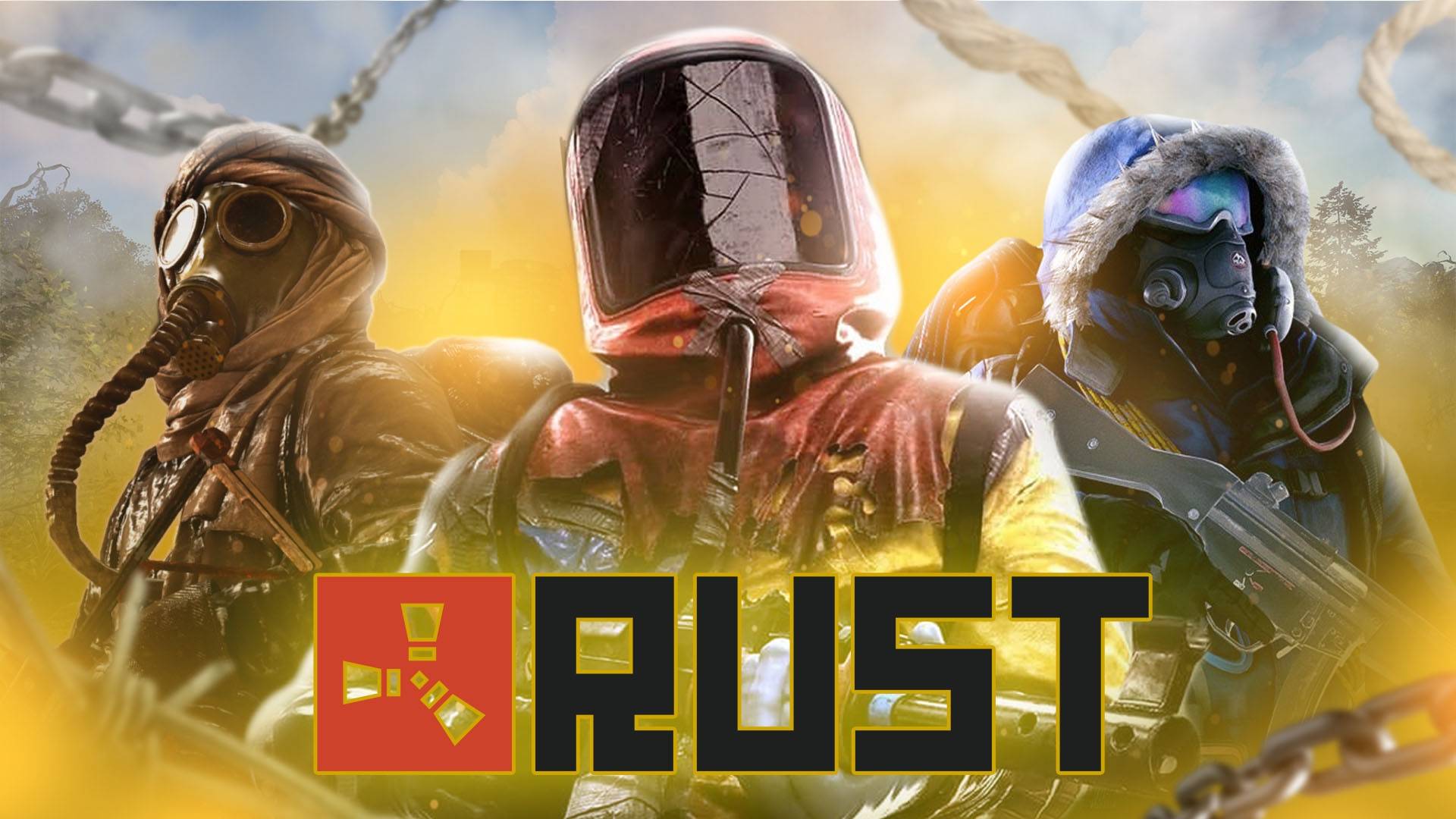 Rust выживание на 5x сервере.