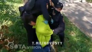Беспредел ментов в Москве