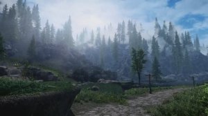 Skyrim Music & Ambience _ Walking Across Skyrim - Rorikstead To Solitude _ Ambient Music