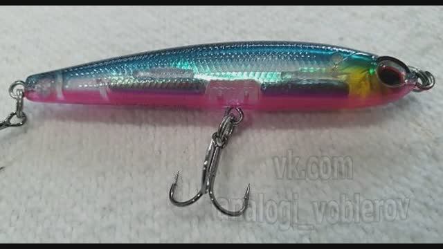 Копия - Storm Gomoku Flutter Slim 75 (Stickbait) - воблер стик - на жереха и окуня