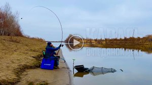 Где ИСКАТЬ и КАК ловить КРУПНОГО КАРАСЯ по холодной воде на реке?