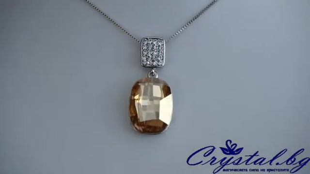Колие с кристали Сваровски Stylish смотреть онлайн