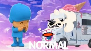 Pocoyo Hard & Ice Cream Truck Crying Sound Variations In 40 Seconds - Minecraft effects