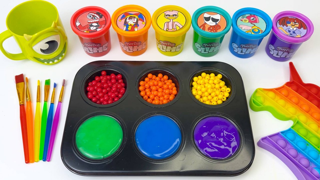 Для малышей любимые мультики. Игрушки для моторики. Киндер. АСМР. смотреть онлайн