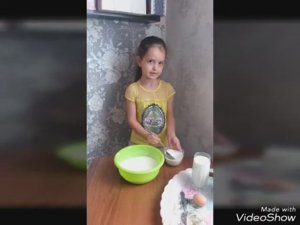 Оладьи на молоке.  Рецепт.