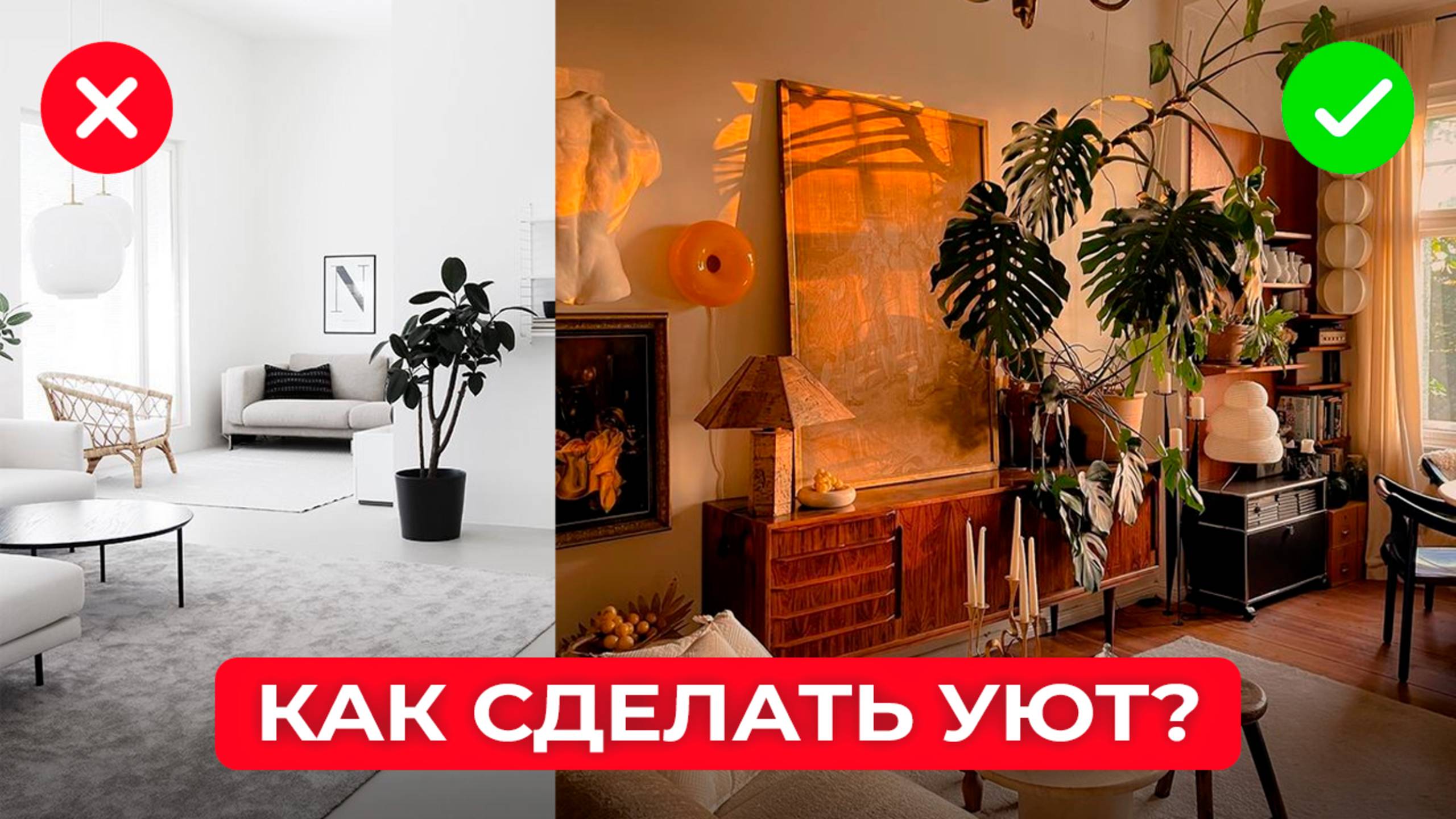 8 советов Как Сделать ДОМ УЮТНЫМ!