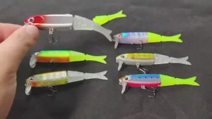 Воблер - Гибрид с силиконовым хвостом - На кого копия? ( Jackall Hamply)