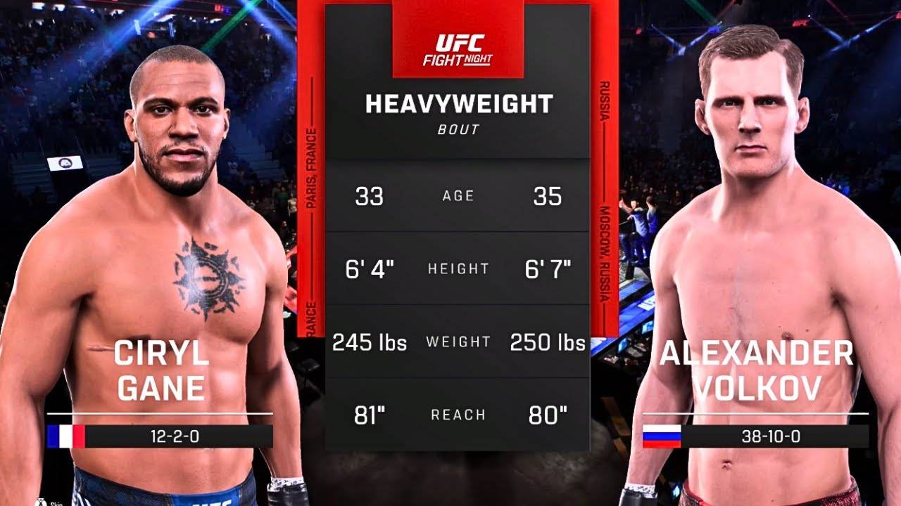 Сирил Ган против Александра Волкова 2 - UFC 310