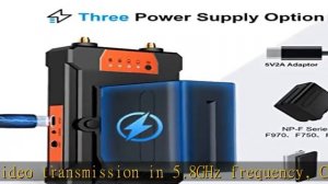 BovBox Wireless Video Transmission System 5.8GHz, 1080P Full HD Wireless HDMI Transmitter and Recei