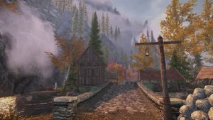 Skyrim Music & Ambience _ Walking Across Skyrim - Riverwood To Ivarstead _ Ultra Modded