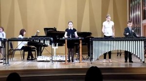 Ансамбль ударных инструментов "Обойма" ." Умка"(аранж.Г.Н.Кряжевой)