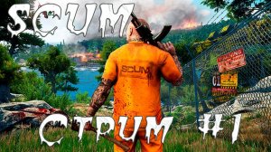 SCUM. ВЫЖИВАНИЕ. СТРИМ.