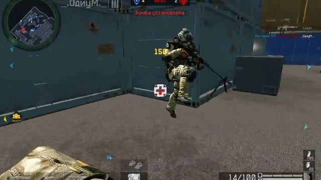 Warface- Игра за медика от Фортового-737...Clan War(ХРАБРЫЙ ВОИН-VS-Триллекс смотреть онлайн