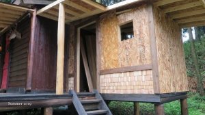 BRUCKE. The most fulfilling 2 years of my life  Building a cabin with Improvisations