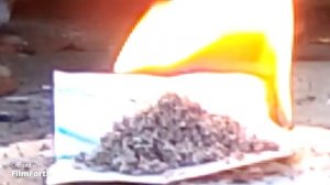 Горение пиротехнических смесей на основе магния! Burning pyromixes with magnesium!