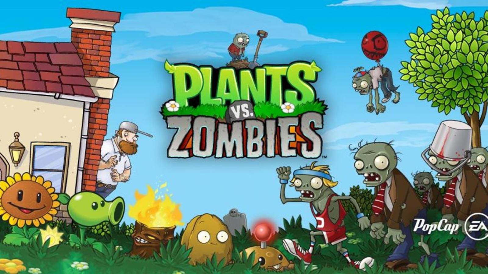 Зомби Пытаются Добраться До Меня Через Порталы В PvZ