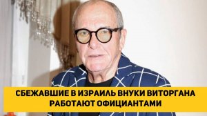 Сбежавшие в Израиль внуки Виторгана работают официантами