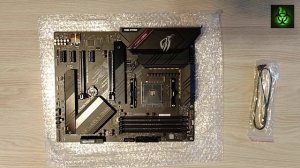 Распаковка новой материнской платы ASUS ROG STRIX B550-F GAMING из Китая.