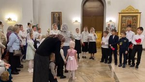 Детский хор. Престольный праздник 6 декабря 2024 года