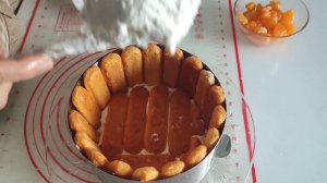 НОВОГОДНИЙ МАНДАРИНОВЫЙ ТИРАМИСУ.. Без выпечки за 10 минут.