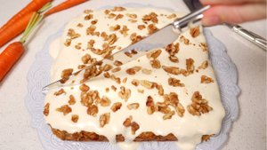 Без муки, без сахара, без глютена, простой и полезный морковный пирог