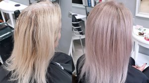 004 Окрашивание седины безаммиачным красителем