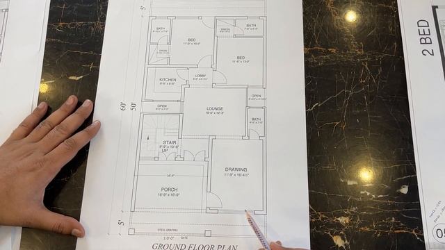 7 Marla Modern House Map | House Design Ideas | 7 Marla House Construction Cost in Pakistan 2023