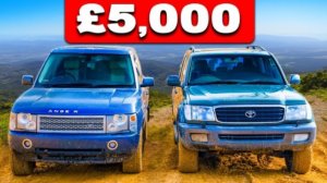 Испытание Бездорожьем: Toyota Land Cruiser против Range Rover!