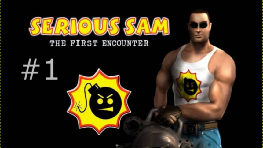 Serious sam: The first encounter с посхалочками. ЧАСТЬ 1 смотреть онлайн