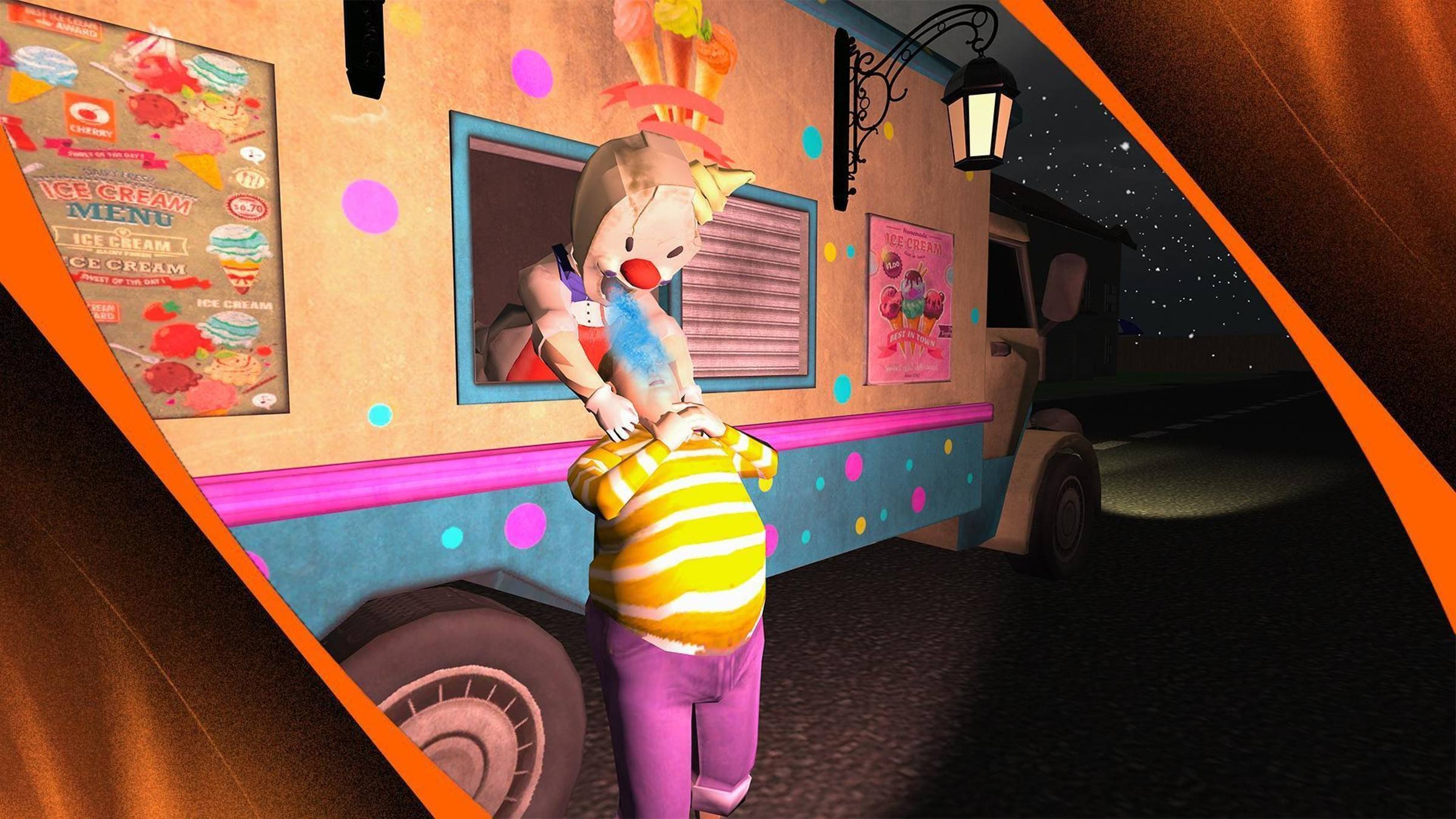 Scary Ice Cream Man Scary Game