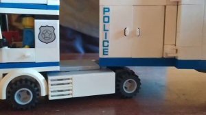 Распаковка лего полицейская машина