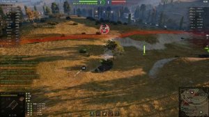 Мир Танков . World of Tanks , бой 5 ,  фарм на огнемётной прем арте Объект 156 О  почти 6000 сумарки