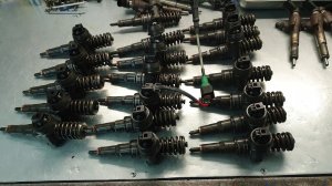 Входной контроль насос форсунок 0414720215 с использованием ПОТОК CRmini2, неисправная 2