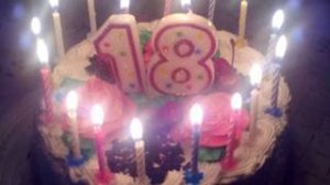 Красивое музыкальное Поздравление с 18 летием в день рождения Веры Алдониной!