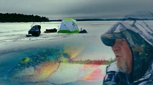 ЭТО НЕ ПРОСТО РЫБАЛКА. ОБЗОР ПАЛАТКИ ЛОТОС КУБ 3 КОМПАКТ.ЗА ОКУНЕМ НА СНЕГОХОДЕ.