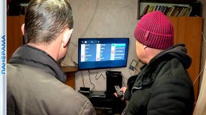 Украинской пропаганде — нет! Замена спутниковых тарелок «Горыныч» в Петровском районе Донецка