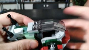 LEGO Star Wars Boba Fett's Starship Microfighter (75344) Set Review!