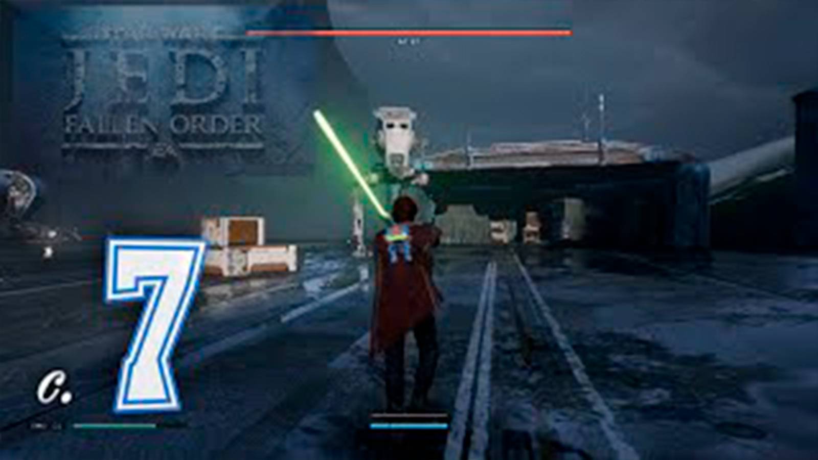 Прохождение Star Wars Jedi  Fallen Order. Часть 7. Босс AT ST