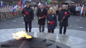 Защитникам – слава: в Мытищах почтили память участников битвы за Москву